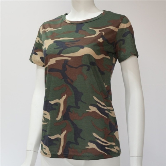 Camo Short Sleeve Tee - Picture 3 of 4